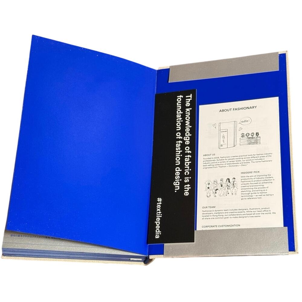 Textilepedia The Complete Fabric Guide Fashionary Hardcover ISBN 9789887711094 - Picture 3 of 5